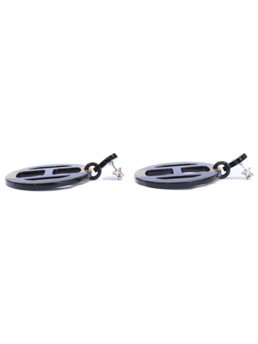 Hermes Equipe Earring Navy